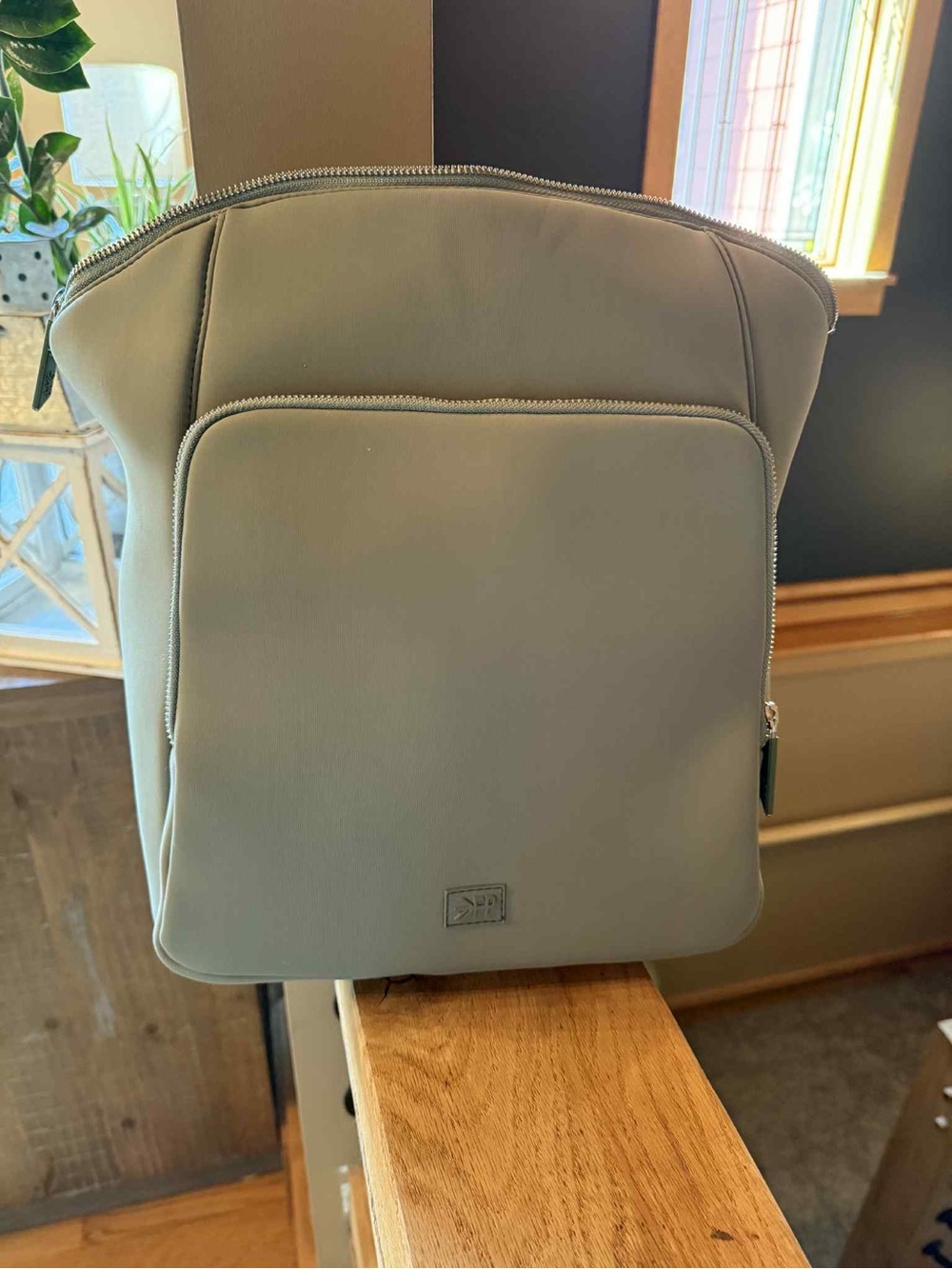 Freshly Picked Sage Green Baby Backpack Diaper Bag
